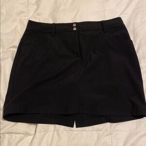 Slazenger Black Athletic Mini Skort